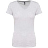 Tshirt Coton Col V Manches Courtes Femme Kariban