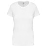 Tshirt Coton Col Rond Manches Courtes Femme Kariban