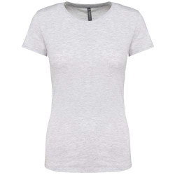 Tshirt Coton Col Rond Manches Courtes Femme Kariban