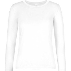 Tshirt Coton Col Rond Manches Longues Femme B&C