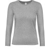 Tshirt Coton Col Rond Manches Longues Femme B&C