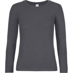 Tshirt Coton Col Rond Manches Longues Femme B&C