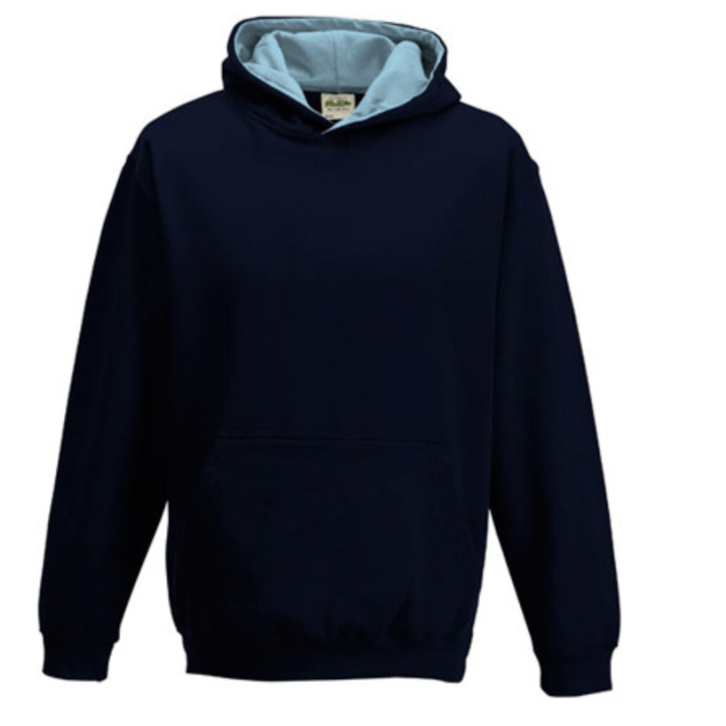 Sweat Capuche Contrasté enfant Awdis