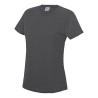 Tshirt polyester Col rond Manches Courtes Femme  Awdis