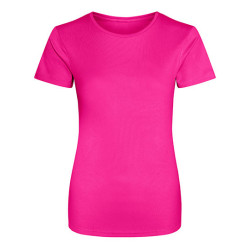 Tshirt polyester Col rond Manches Courtes Femme  Awdis