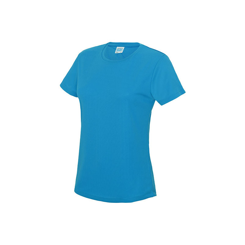 Tshirt polyester Col rond Manches Courtes Femme  Awdis