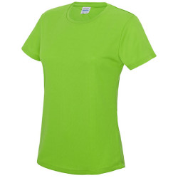 Tshirt polyester Col rond Manches Courtes Femme  Awdis