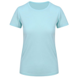 Tshirt polyester Col rond Manches Courtes Femme  Awdis