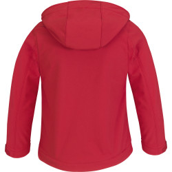 Veste softshell capuche enfant B&C