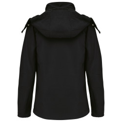 Kariban Blouson à capuche softshell doublée femme