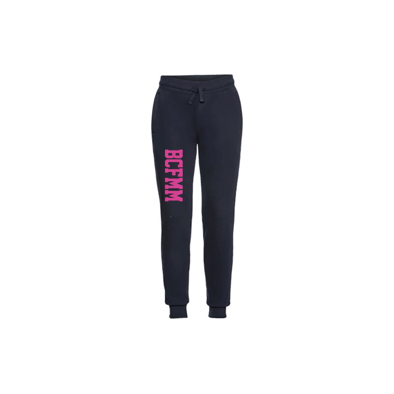 Jogging Unisexe Navy Russell logo Fushia