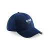 Casquette navy liseré blanc logo BCFMM