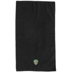 Serviette microfibre Noir logo club