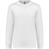 Sweat 80% coton/20% polyester sans capuche