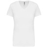 Tshirt Col V Manches Courtes Femme Kariban