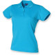 Polo femme manches courtes Coolplus Henbury