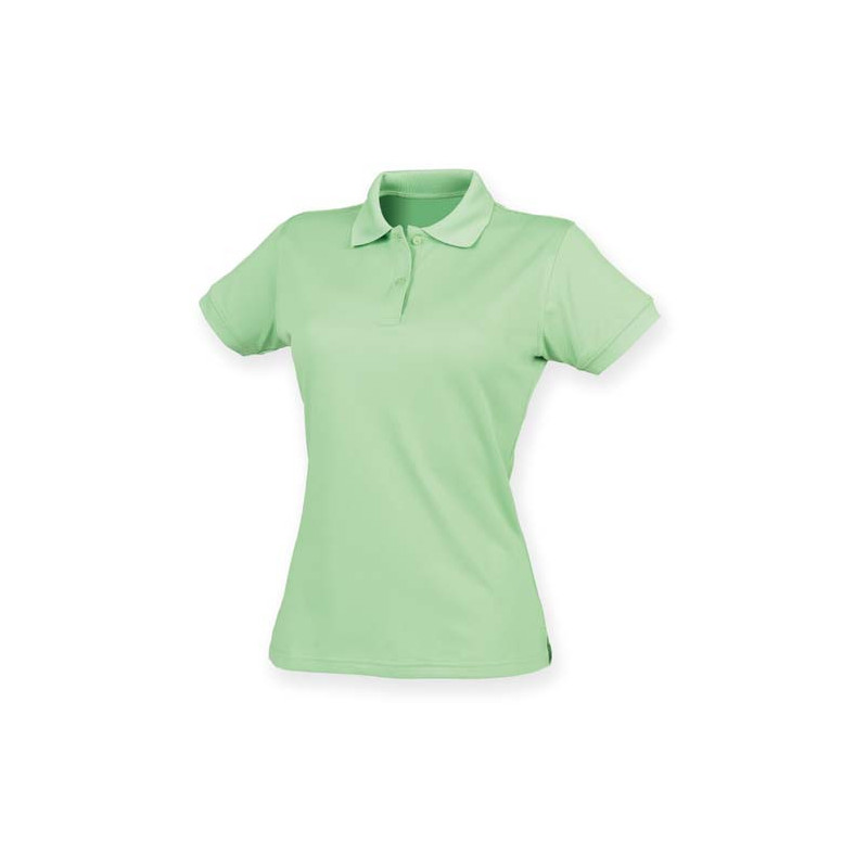 Polo femme manches courtes Coolplus Henbury