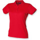 Polo femme manches courtes Coolplus Henbury