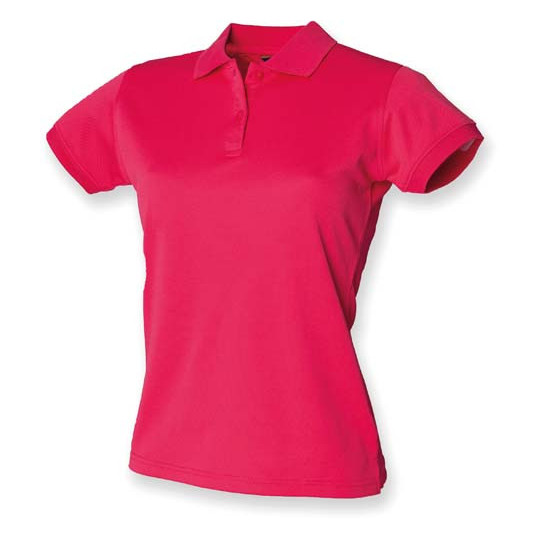 Polo femme manches courtes Coolplus Henbury