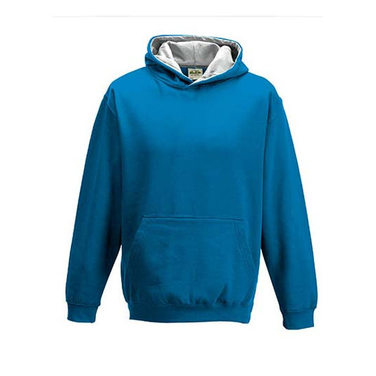 Sweat capuche contrasté Enfant  Just Hoods