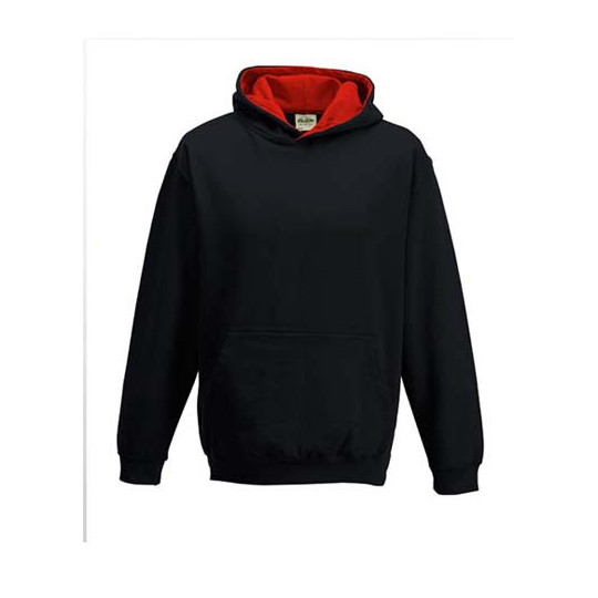 Sweat capuche contrasté Enfant  Just Hoods