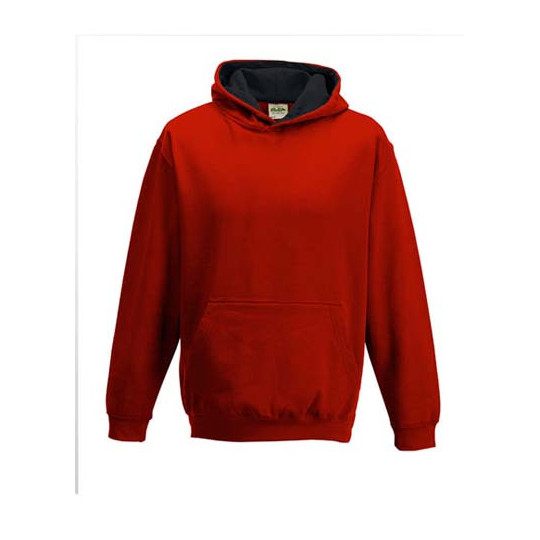 Sweat capuche contrasté Enfant  Just Hoods