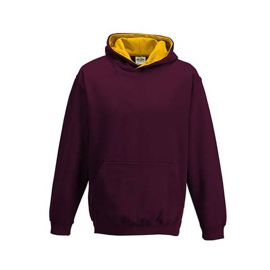 Sweat capuche contrasté Enfant  Just Hoods