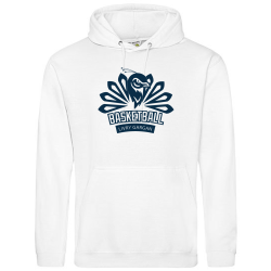 Sweat unisexe Blanc Kariban logo face